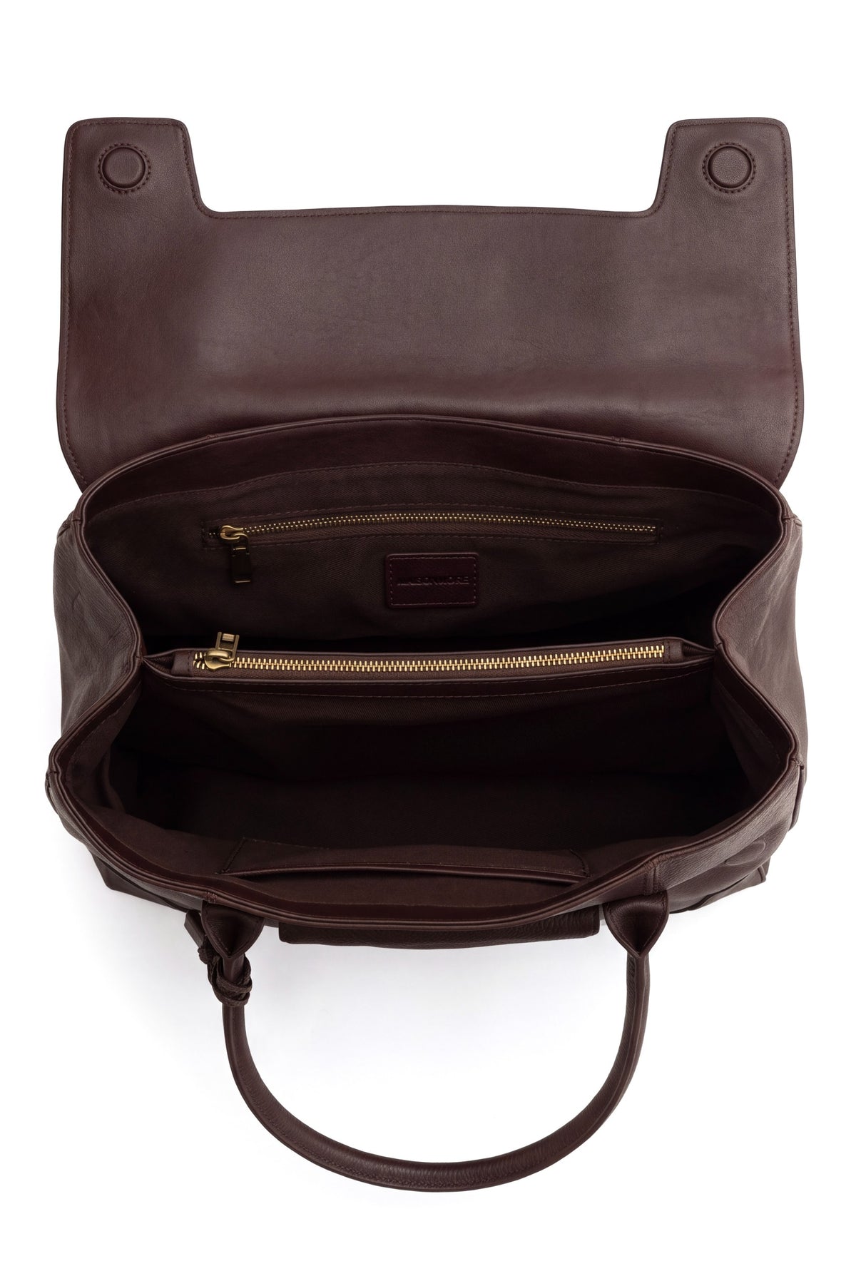THE SIGNATURE BAG - BURGUNDY