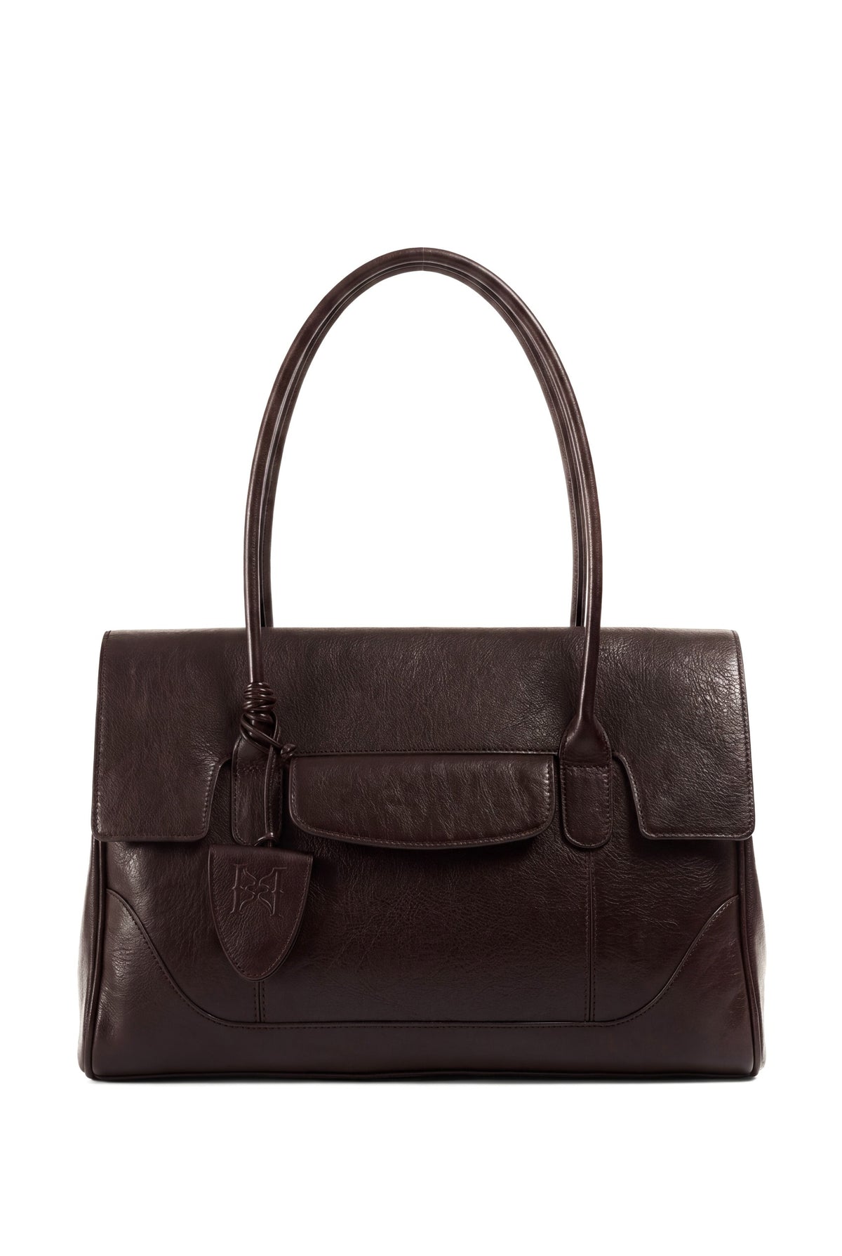 THE SIGNATURE BAG - BURGUNDY